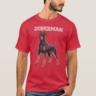 T-shirt Doberman