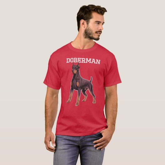 T-shirt Doberman (Devant entier)