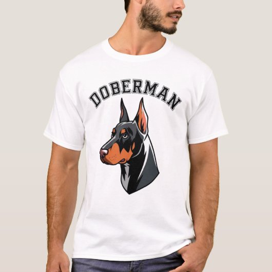 T-shirt Doberman (Devant)