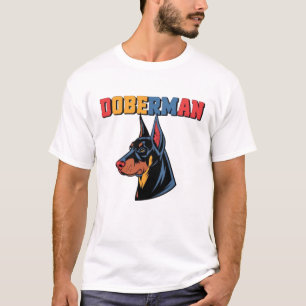 T-shirt Doberman