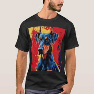 T-shirt Doberman