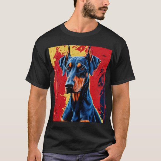 T-shirt Doberman (Devant)
