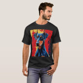 T-shirt Doberman (Devant entier)