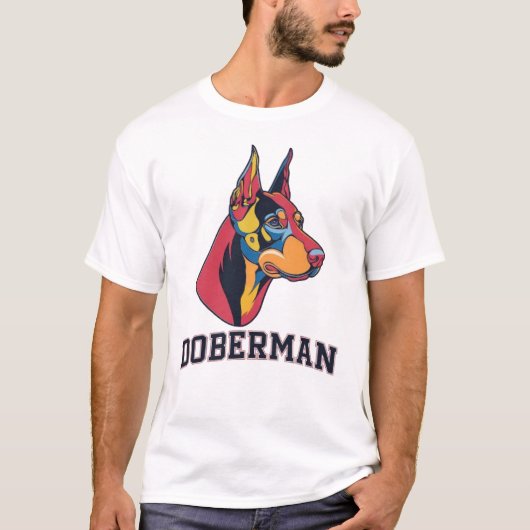 T-shirt Doberman (Devant)