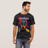 T-shirt Doberman (Devant entier)