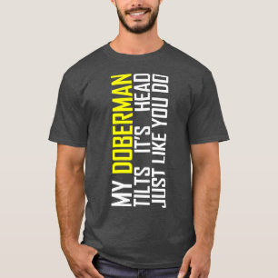T-shirt doberman 1