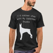 T-shirt Doberman   710 (Devant)