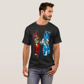 T-shirt DOBERMAN Anges Et Démons (Devant entier)