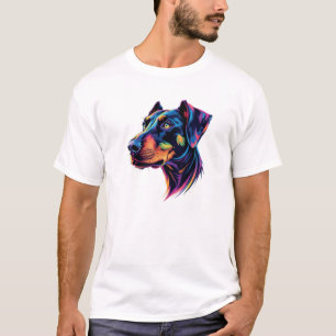 T-shirt Doberman Animal
