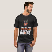 T-shirt Doberman Dog (Devant entier)
