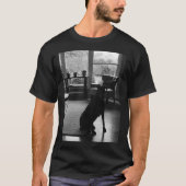 T-shirt Doberman En Silhouette (Devant)