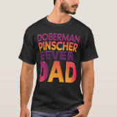 T-shirt Doberman Ever Papa (Devant)