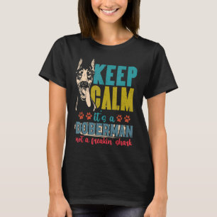 T-shirt Doberman Hommes Femmes Enfants Doberman Pinscher C