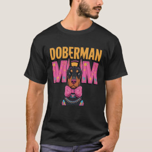 T-shirt Doberman Maman