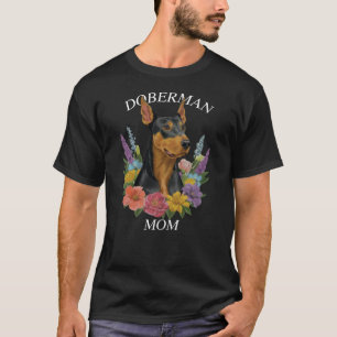 T-shirt Doberman Maman