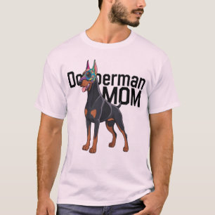 T-shirt Doberman Maman