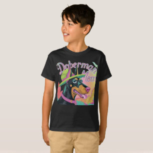 T-shirt Doberman Maman