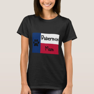 T-shirt Doberman Mom Fitting Scoop 1357