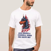 T-shirt Doberman Pinscher (Devant)