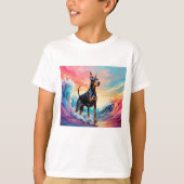 T-shirt Doberman Pinscher (Devant)
