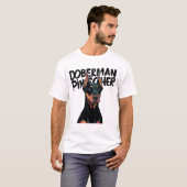 T-shirt Doberman Pinscher (Devant entier)
