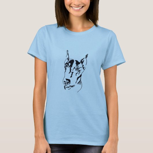 T-shirt Doberman Pinscher (Devant)