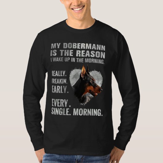 T-shirt Doberman Pinscher 570 (Devant)