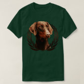 T-shirt Doberman Pinscher Dobermann (7) (Design devant)