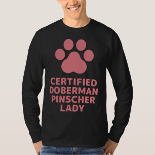 T-shirt Doberman Pinscher Lady