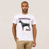 T-shirt Doberman Pinscher Maman 4 (Devant entier)