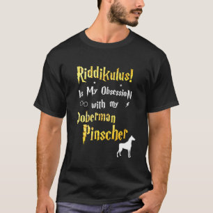 T-shirt Doberman Pinscher Riddikulus Doberman Pinscher