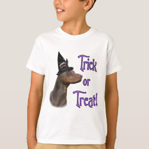 T-shirt Doberman Pinscher (rouge) Trick
