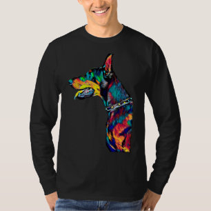 T-shirt Doberman Profile Head Dog Breed Pet True Friend 7
