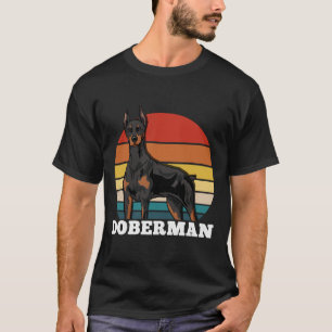 T-shirt Doberman Retro 625