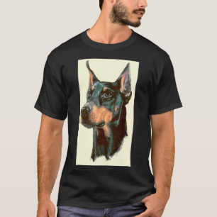 T-shirt Doberman sérieux 49
