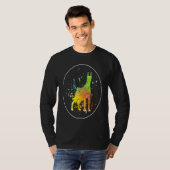 T-shirt Doberman Vintage  1 (Devant entier)