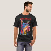 T-shirt Doberman Warrior (Devant entier)