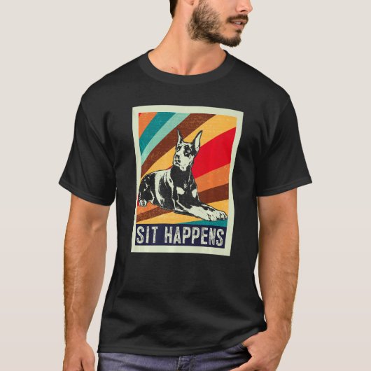 T-shirt Dobermann race de chiens 2 (Devant)