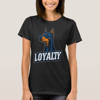T-shirt Dobermann – Symbol der Loyalität | LOYALTY