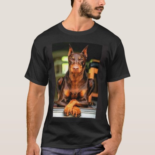 T-shirt DobermanT-Shirt (Devant)