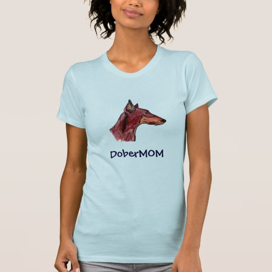 T-shirt DoberMOM (Devant)