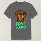 T-shirt DOBIE SQUAD red  (Design devant)