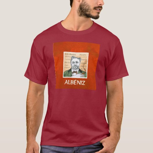 T-shirt d'obscurité d'Albeniz (Devant)