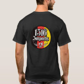 T-shirt d'obscurité de 1516 importations (Dos)