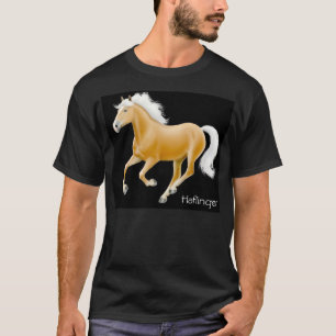 T-shirt d'obscurité de cheval de Haflinger