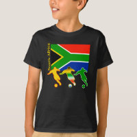 T-shirt d'obscurité de l'Afrique du Sud du