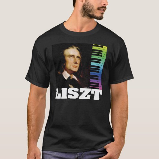 T-SHIRT D'OBSCURITÉ DE LISZT (Devant)