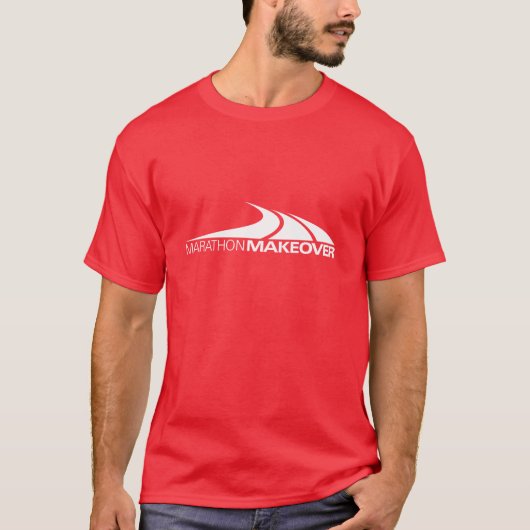 T-shirt d'obscurité de restauration de marathon (Devant)