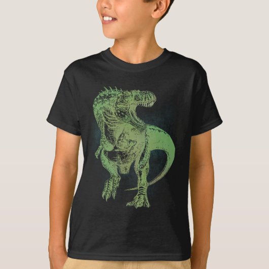 T-shirt d'obscurité de Tyrannosaurus (Devant)