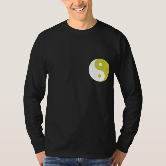 T-shirt d'obscurité de Yin Yang (Devant)